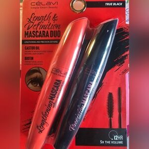 CeLavi Length & Definition Mascara Duo - Black and Black
